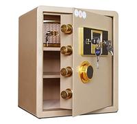 HHRLCH Fireproof Waterproof Intelligent Electronic Digital Password Lock Security Cabinet Fireproof Waterproof for Home Office Hotel Business Jewelry Cash Money Documents 38 32