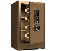 HHRLCH Fireproof Waterproof Money Money Solid Home s Office Anti-Theft Small Office File Cabinet Password Into The Wall Bedside Table for Home