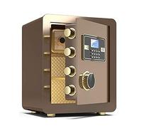 HHRLCH Fireproof Waterproof Security Digital Cabinet Electronic Password Steel Fireproof and Anti-Theft Large 40cm/45cm Home Business Can Be Wall-