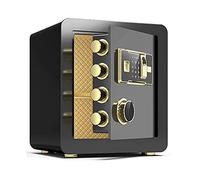 HHRLCH Fireproof Waterproof Security Digital Cabinet Steel Fireproof Password Fingerprint Lock Anti-Theft Electronic Security Home Business H