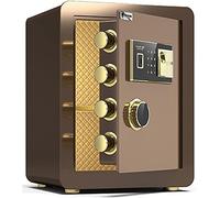 HHRLCH Fireproof Waterproof Security Fingerprint Password Fireproof Steel Electronic Anti-Theft Home Office Filing Cabinet 6 Ways to Unlock for Home Office Cash Use