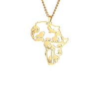 HHRLCH Giraffe Necklace For Women, Cartoon Giraffe Necklace For Girls, Giraffe Charm, Giraffe Jewelry, Cute Animal Necklace Pendant, Giraffe Necklace Chain