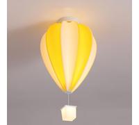 HHRLCH Globe Flush Mount Ceiling Light Creative Hot Air Balloon-Sclose to Ceiling Lamp- 36W 3 Color Mode Colorful Balloon Ceiling Light Chandelier for Kid's Room Kindergarten Bedroom