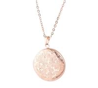 HHRLCH Heart Locket Necklace For Women, Vintage Heart Shape Locket Photo Pendant Necklace For Couple, Locket Necklace, Heart Locket Necklace That Holds Pictures