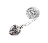 HHRLCH Heart Urn Ashes Perfume Necklace Meaningful Present to Cherish Loved Ones Special Keepsake for Daily Decor