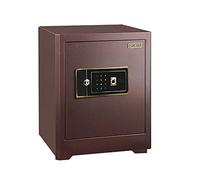 HHRLCH Home Digital Safe Box Fire Prevention Safes Fingerprint Steel Safety Jewelry Storage Money Boxes Digital Safe Box Cash Strong Box Cash Jewelry Key for (Color : Purple Size : One Size) (Purple