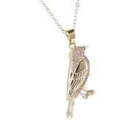 HHRLCH Hummingbird Necklace For Women, Swallow Hummingbird Necklaces Chain Birds Animal Pendant Necklaces, Cute Animal Jewelry