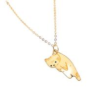 HHRLCH Kitty Necklace For Women and Girls, Lift The Cats Mixed Styles Cat Animal Pendant Necklace Cute Kitty Necklace, Black Cat Necklace For Women, Cat Choker For Women