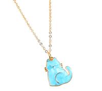 HHRLCH Kitty Necklace For Women and Girls, Lift The Cats Mixed Styles Cat Animal Pendant Necklace Cute Kitty Necklace, Black Cat Necklace For Women, Cat Choker For Women