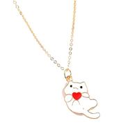HHRLCH Kitty Necklace For Women and Girls, Lift The Cats Mixed Styles Cat Animal Pendant Necklace Cute Kitty Necklace, Black Cat Necklace For Women, Cat Choker For Women