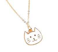 HHRLCH Kitty Necklace For Women and Girls, Lovely Mixed Styles Cat Animal Pendant Necklace Cute Kitty Necklace, Black Cat Necklace For Women, Cat Choker For Women