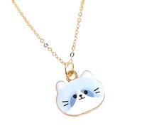 HHRLCH Kitty Necklace For Women and Girls, Lovely Mixed Styles Cat Animal Pendant Necklace Cute Kitty Necklace, Black Cat Necklace For Women, Cat Choker For Women
