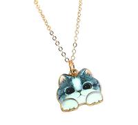 HHRLCH Kitty Necklace For Women and Girls, Lovely Mixed Styles Cat Animal Pendant Necklace Cute Kitty Necklace, Black Cat Necklace For Women, Cat Choker For Women