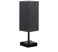 HHRLCH Lamp Bedside Table Light Creative Fabric Iron Table Lamp Suitable for Writing Desk Office Standlamp Knob -in Model Multi-Function with 2 AC Outlets Conference Room Fixture Lamp