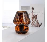 HHRLCH - Lámpara de mesa de setas retro (2 paquetes)