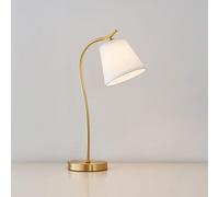 HHRLCH Light Copper Desk Lamp Fabric Bedside Table Lamp Office Task Night Stand Lamps Desktop Lights Accent Lamp for Bedroom Living Room Desk Table Reading Light Light Household faucets