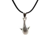 HHRLCH Marine Life Pendant Necklace Charm Boho Whale Shark Black Necklace For Men Women Viking Jewelry Collar Gift - Orca Necklace, Whale Tail Necklace, Whale Shark Necklace