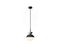 HHRLCH Minimalist Bedside Hanging Lightarons Stained Glass Light European Creative Personality Chandelier Bar Study Room Living Room Decorative Lights (Color :/G