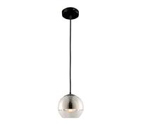 HHRLCH Minimalist Decorative Electroplated Glass Christmas Drop Light Office Crestaurant Kitchen Island Light Single Head Chandelier for Bar Cclothing /D15 Cm/5.9 Inches