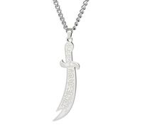HHRLCH Muslim Knife Sword Necklace For Men, Amulet Islamic Sword Pendant - Dagger Necklace For Women, Master Sword Necklace For Halloween Christmas Gifts