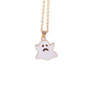 HHRLCH Necklace For Women and Men, Cute Cartoon Couple Pendant Necklaces Lovely Necklaces Halloween, Band Necklace, Scream Necklace Face, BC Necklace