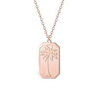 HHRLCH Palm Tree Necklace For Women, Palm Tree Necklace Coconut Tree Island Chain Choker, Palm Tree Necklaces For Women, Tropical Necklace, Palm Tree Pendant