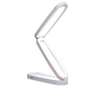 HHRLCH Rechargeable Desk Lamp Folding Arms for Bedside Use USB Charging Eye-Caring Soft Light for Reading and Study Compact