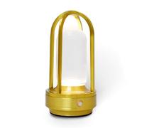 HHRLCH Rechargeable Touch Dimmable Crystal Lantern Lamp - Cordless Table Light with USB-C Battery Operated Adjustable Color Temperature 3000K-6000K for Indoor & Outdoor Use Silver