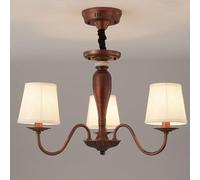 HHRLCH Retro Chandelier Country Chandelier Fmount Adjustable Light Fixture Lamp Bronze Ceiling Light Fixture for Dining Room for Living Room Dining Room Bedroom/6 Heads/3 Heads/3 Heads