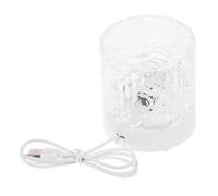 HHRLCH Romantic USB Table Lamp Unique Atmosphere Light with Color Changing Feature for Bedroom Living Room Soothing Nightstand Light for Relaxing Ambiance