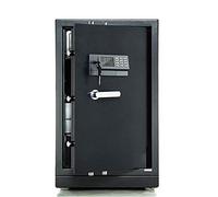 HHRLCH Safe Cash Box Home Safe with Key and Digital Lock with Jewellery Money Cash Valuables for Home Office Hotel (Color : Dark Gray Size : 44x55x98.5cm) (Dark Gray 44x55x98.5cm)