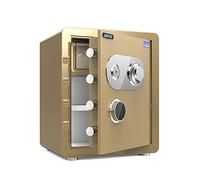 HHRLCH Safes 45cm Mechanical Safe， Password Anti-Theft Insurance Cabinet No Battery Required Key Invisible Office SWith Inner Cabinet， 4 Colors SCabinet
