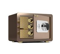 HHRLCH Safes All Steel Mechanical Safe, Manual 25 Cm Anti-Theft Invisible SPassword Office Bedside Key Lock Gold SDeposit For Cash/Document/Jewelry SCabinet