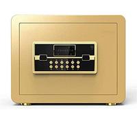 HHRLCH Safes Safes， Household， Electronic Password Safety Deposit ， Built-in Alarm System，Security Steel， Anti-Theft f and Waterproof Electronic Safe，36 * 33 * 45Cm