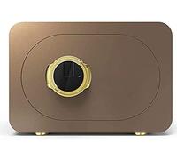 HHRLCH Safes Safes Household Fingerprint Safety Deposit High Security Steel Vault Anti-Theft f and Waterproof Electronic 40 * 30 * 28Cm Safe，White
