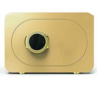 HHRLCH Safes Safes Household Fingerprint Safety Deposit High Security Steel Vault Anti-Theft f and Waterproof Electronic 40 * 30 * 28Cm Safe，White