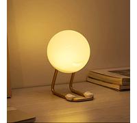 HHRLCH Table Lamp Portable Round USB Charging Reading Lamp Bedside Lamp Dimmable Child Silicone Night Lamp Sleep Light with Mobile Phone Holder for Rooms bedrooms Living Rooms