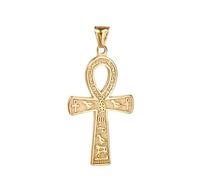 HHRLCH Vintage Amulets Ankh Necklace For Women, Ancient Ankh Pendant - Egyptian Jewelry For Men, Egyptian Ankh Necklace For Halloween Christmas Gifts