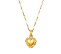HHRLCH Vintage Heart Cross Necklace For Women Girls, Exquisite Zircon Religious Cross Necklace - Faith Heart and Cross Necklace, Catholic Religious Jewelry For Christmas