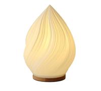 HHRLCH Vintage Style Dimmable Novelty Small Table Lamp for Bedroom Striped Lamp Bedside Lamp E