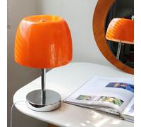 HHRLCH Warm White Mushroom Table Lamp with Push Button Switch - USB for Bedroom and Living Room Decor