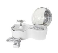 HHRLCH Water Fountain with Silent 2300mL Dispenser for Various Indoor Safe to Use Cats Drinking Quiet Pet Automatic Small Dog Fountains Bowl Filtered