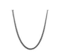 HHRLCHX 18-28 Inch Gold Link Chain 5/6/7MM, Stainless Steel Curb Chain for Men Boys