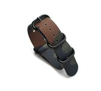 HHRLCHX Correa de Reloj de Nailon NATO de Camuflaje, 18mm, 20mm, 22mm, 24mm, Correa de Reloj Deportiva de Nailon de Camuflaje, Accesorios para Reloj