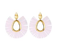 HHRLCHX Pendientes de los años 80 para Mujeres La última Moda Simple de Estilo Europeo es Adecuado para la joyería de la Fiesta de la Mujer Pendientes de Joyas en los Pendientes navideña para Mujeres