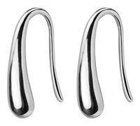 HHRLCHX Pendientes Personalizados, Pendientes S925, Estilo japoneses japoneses para Mujeres, Ganchos de oído en Forma de Gota Simples, joyería de oído geométrico Personalizado para Mujeres, par de