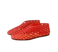 HHTTXXYY Chanclas Cloud Sliders Slides De Mujer, Cómodas Zapatillas De Nube para Mujeres, Zapatillas De Ducha, Sandalias De Mujer para Baño Y Uso Diario-naranja-37