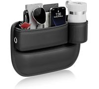 HHUIYUYY Bolsillo Lateral Asiento para MITSUBISHI Clot Plus 2020-2024, Organizador El Hueco Asiento Coche, Bolsa Organizador Coche.,Black