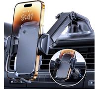 HHUIYUYY Soporte Movil Coche para Audi A4 2020-2024, Suporte Telemovel Carro Parabrisas & Salpicadero, Liberación de un Botón y 360° Rotación.