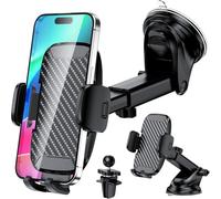 HHUIYUYY Soporte Movil Coche para Lincoln Corsair 2020-2024, Suporte Telemovel Carro Parabrisas & Salpicadero, Liberación de un Botón y 360° Rotación.